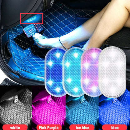 Wireless Multi-coloured LED Car Lamp