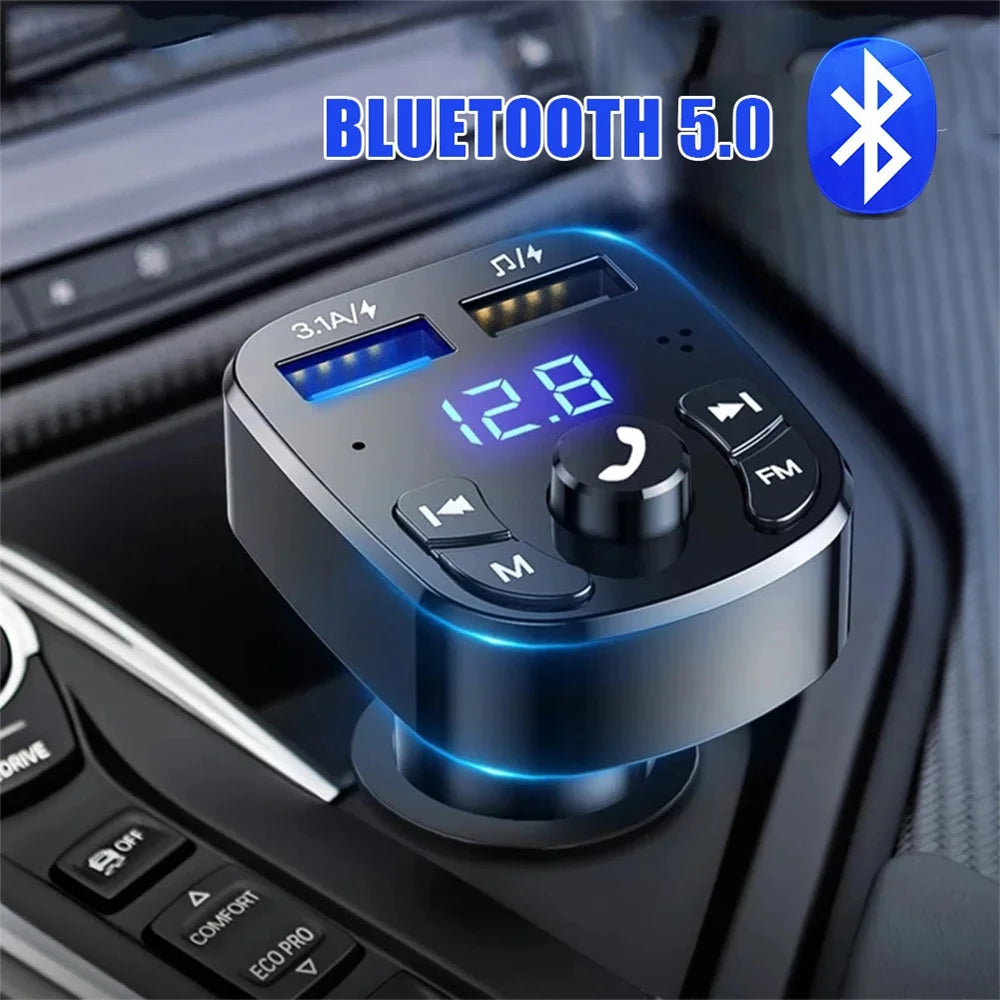 Car Wireless Bluetooth Fast Charger Adapter