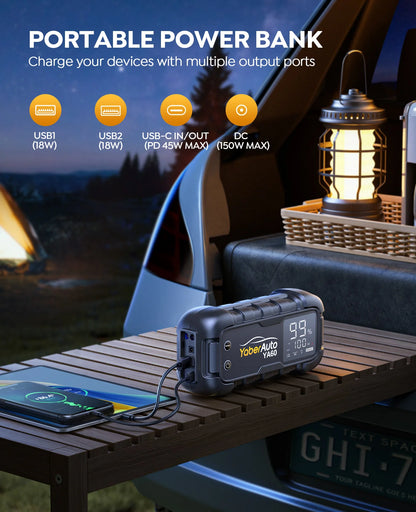 Car Flashlight Battery Charger Super Device